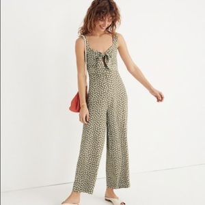 Madewell Plumeria Cutout Jumpsuit in Mini Daisy